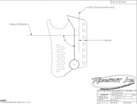 79-04 Mustang 8.8 Elite LCA Bracket kit (Unwelded)