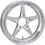 Weld Aluma Star 2.0 Polished Wheel 17'' x 4-1/2'' (Ea)