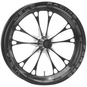 Weld V-Series Black 1-Piece 15 x 3.5 Wheel (Spindle Mount)